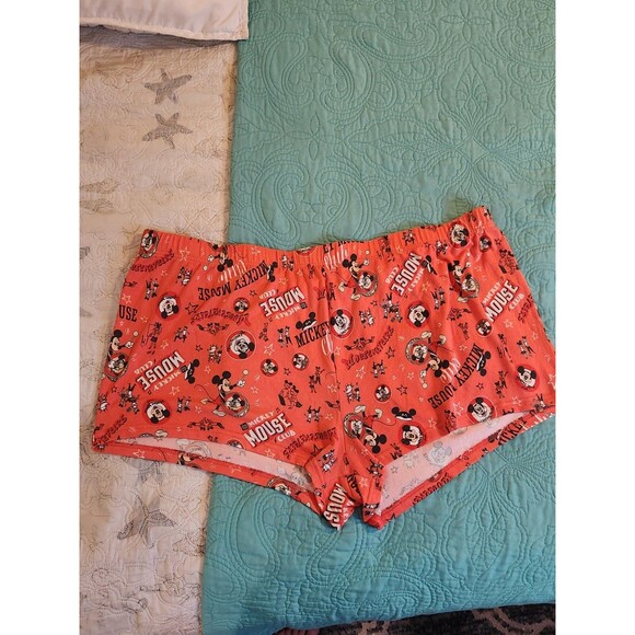 Disney Other - Disney 100 2X(18/20)Orange  Mickey Mouse Club‎ PJ Shorts